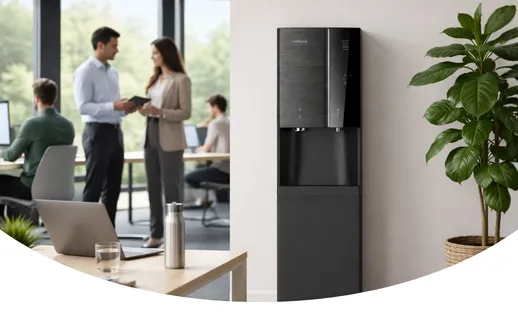 Water dispenser unit in openspace office